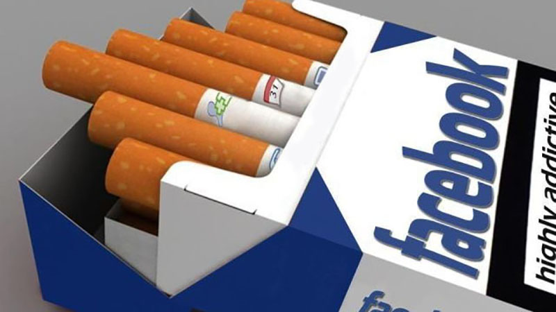 Facebook được xem là một thứ gây nghiện tương tự như thuốc lá Facebook được xem là một thứ gây nghiện tương tự như thuốc lá