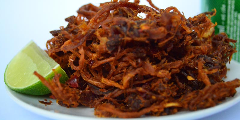 Có nhiều người làm giả khô bò bằng thịt lợn sề, thịt lợn chết hoặc từ phổi lợn