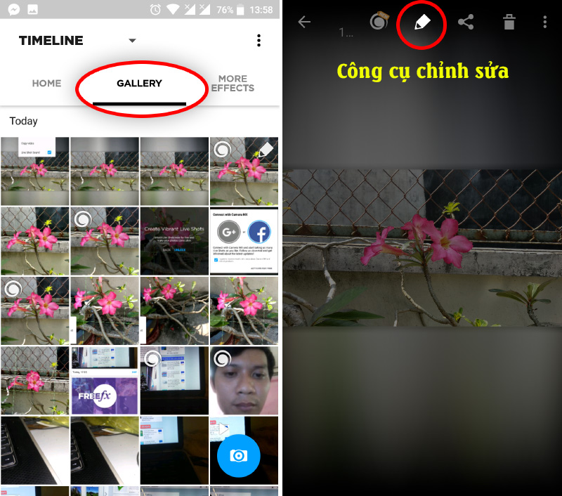 Hướng dẫn đem tính năng Live photo trên iPhone lên Android