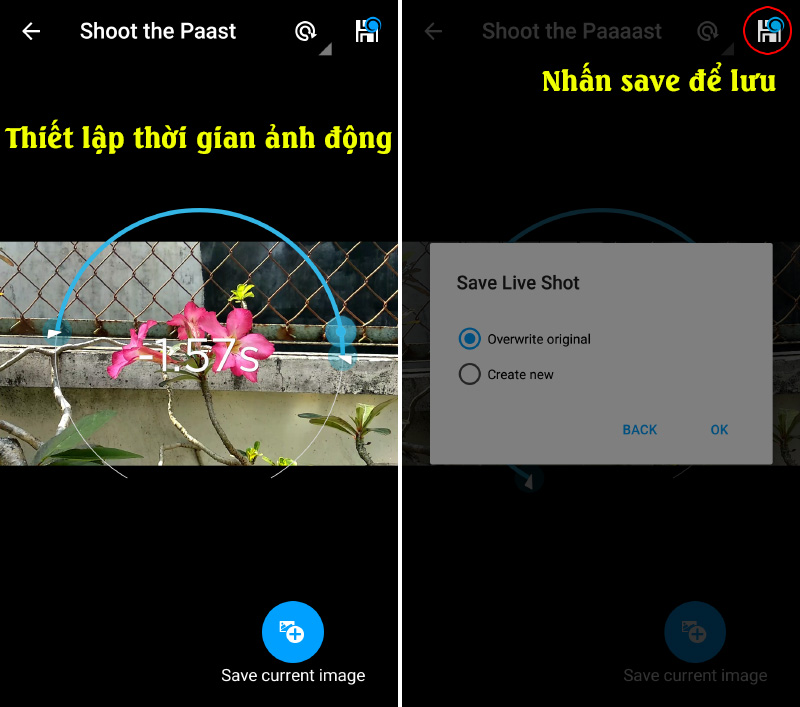 Hướng dẫn đem tính năng Live photo trên iPhone lên Android