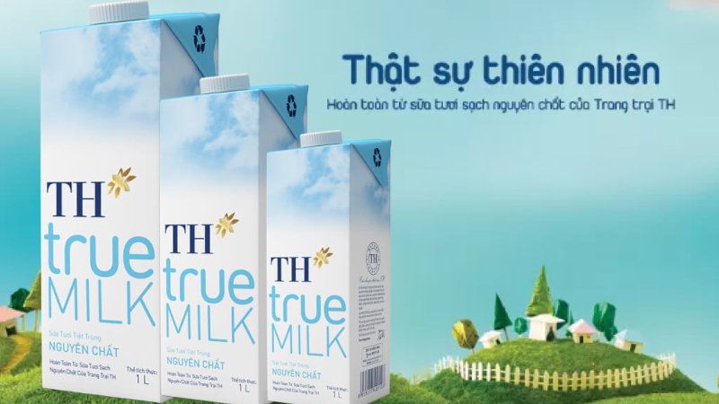 Sữa tươi không đường TH True Milk