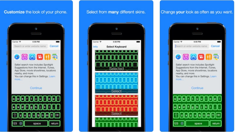 Neon Colored Keyboard Neon Colored Keyboard