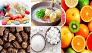 Một số thực phẩm không dùng chung với sữa