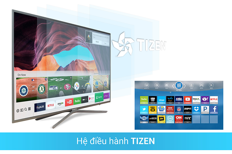 hệ điều hành Tizen trên tivi Samsung