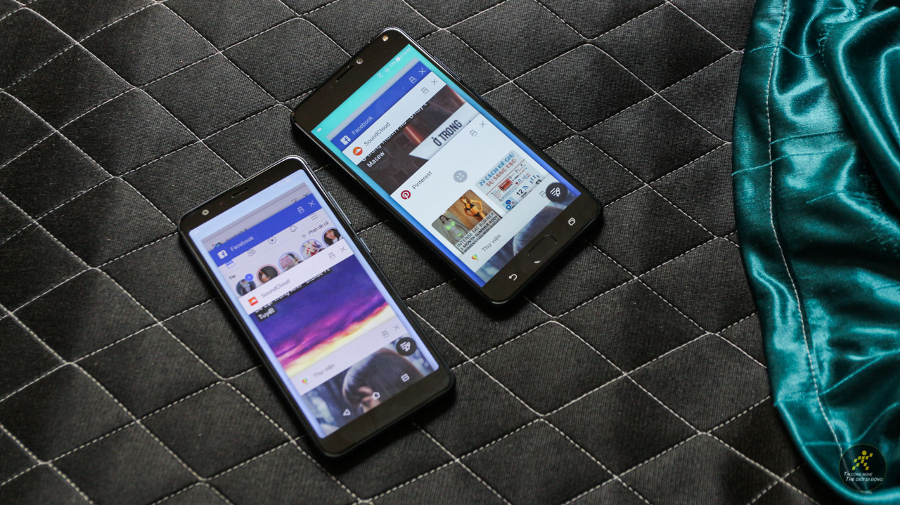 So sánh Zenfone max Plus và zenfone 4 max pro