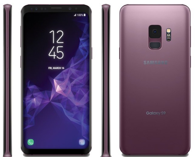 Galaxy S9 màu tím Lilac Purple 