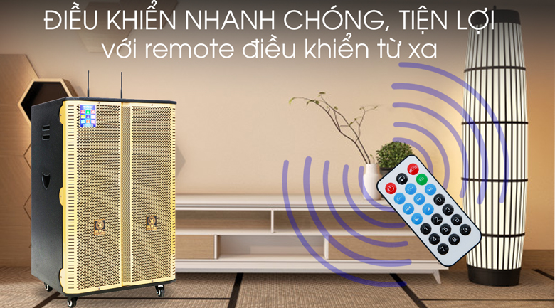 8 lý do bạn nên mua ngay chiếc loa kéo để thỏa sức hát karaoke trong ngày Tết > Loa điện Karaoke Birici MX-400 300W