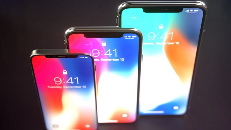 iPhone 2018 có notch nhỏ hơn, cảm biến vân tay dưới màn hình