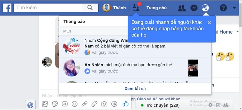 Facebook bổ sung tính năng chuyển đổi nhanh tài khoản, bạn đã thử chưa? Facebook bổ sung tính năng chuyển đổi nhanh tài khoản, bạn đã thử chưa?