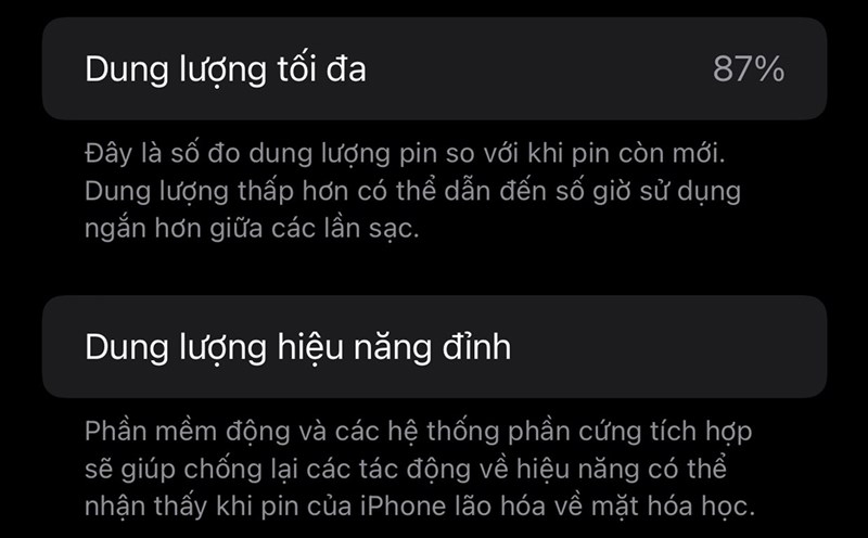 Cách kiểm tra tình trạng pin iPhone