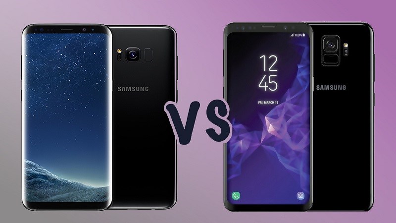 Xuất hiện hình ảnh so sánh tỷ lệ màn hình của Galaxy S9/S9+ với Galaxy S8/S8+