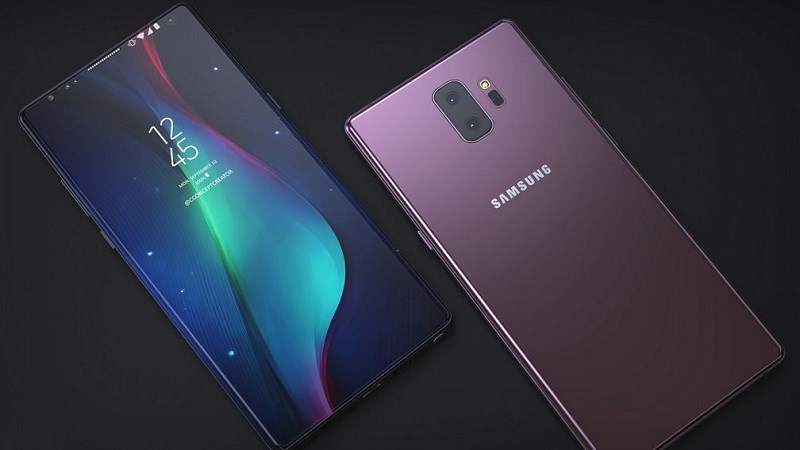Galaxy Note 9 sẽ được tích hợp cảm biến vân tay dưới màn hình