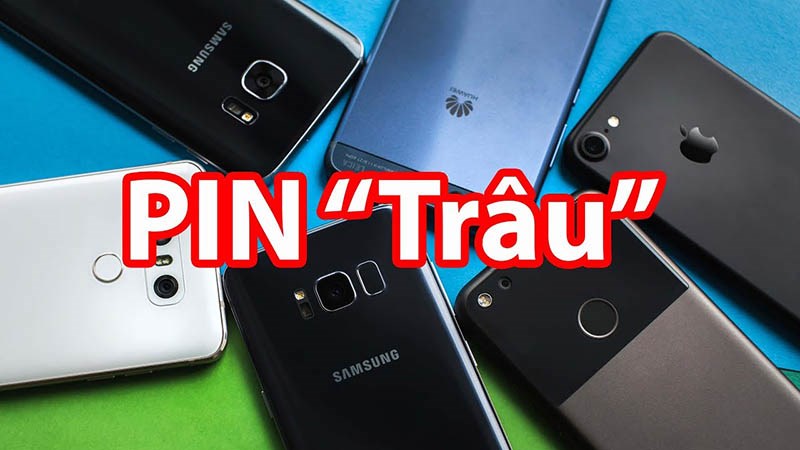 Smartphone pin trâu