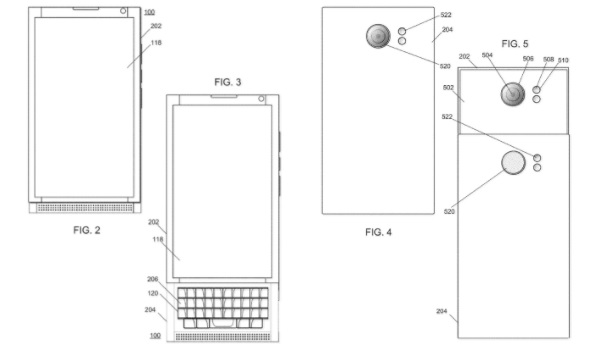 Bằng sáng chế mới của BlackBerry về thiết kế camera