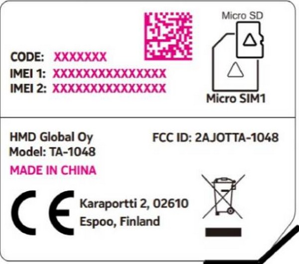 Nokia 4 dùng chip Snapdragon 450 vừa đạt chứng nhận tại FCC Nokia 4 dùng chip Snapdragon 450 vừa đạt chứng nhận tại FCC