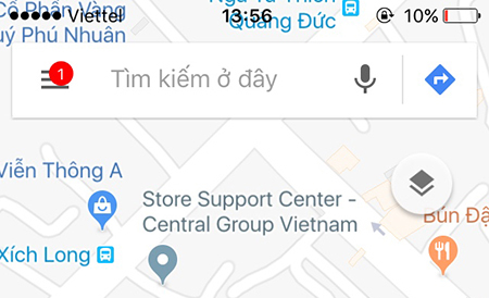 Cách tải bản đồ trên Google Maps để dùng khi không có 3G/4G