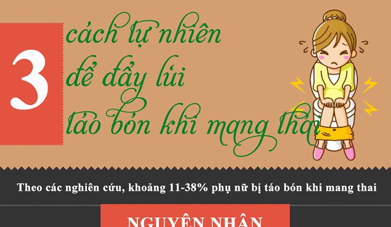 3 cách tự nhiên đẩy lùi táo bón khi mang thai