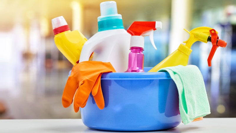 Thu thập dụng cụ vệ sinh bếp Thu thập dụng cụ vệ sinh bếp