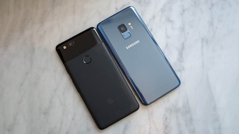 Galaxy S9 vs Pixel 2