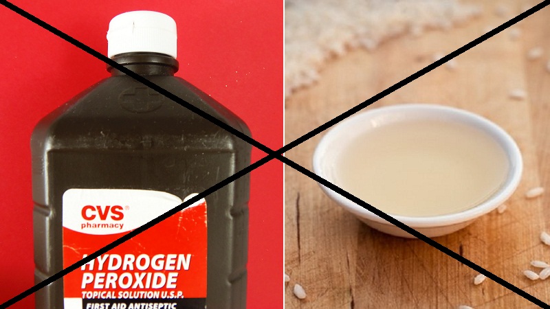 Hydrogen peroxide và giấm