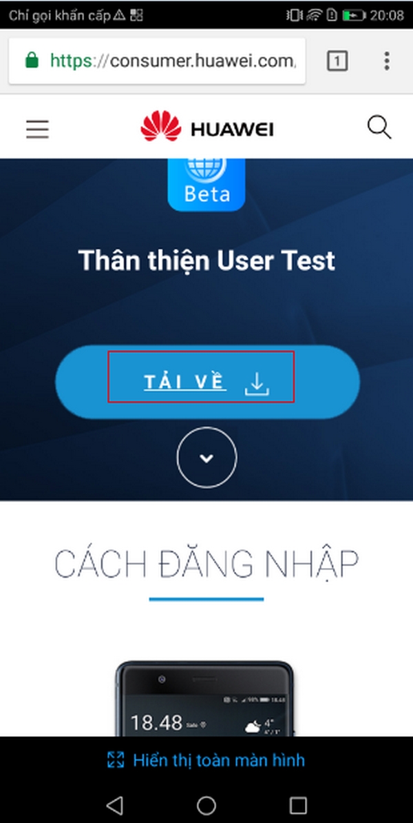 Hướng dẫn tham gia cuộc thi dùng thử bản beta trúng Nova 2i