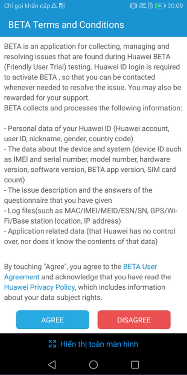 Hướng dẫn tham gia cuộc thi dùng thử bản beta trúng Nova 2i