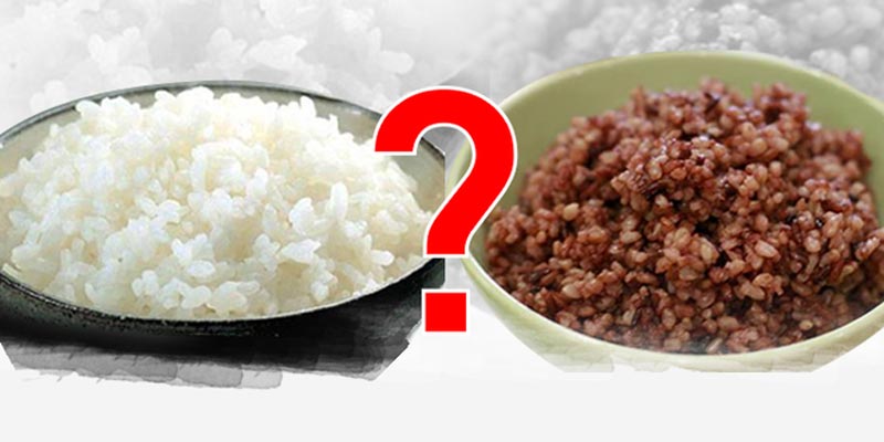 Gạo lứt giàu chất xơ, giúp cơ thể no lâu và tốt cho đường ruột hơn so với gạo trắng