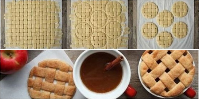 Nếu bạn đang làm bánh nướng nhỏ, hãy sử dụng khuôn cắt bánh quy để cắt bột