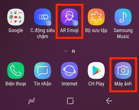 Cách thiết lập tính năng chụp ảnh AR Emoji trên Samsung Galaxy S9, S9+