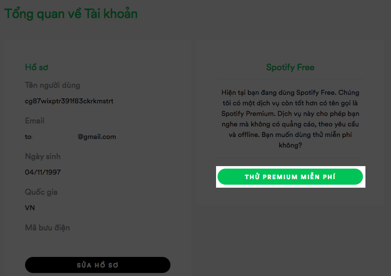 Hướng Dẫn Bạn Cách Đăng Ký Spotify Premium Dùng Thử Miễn Phí