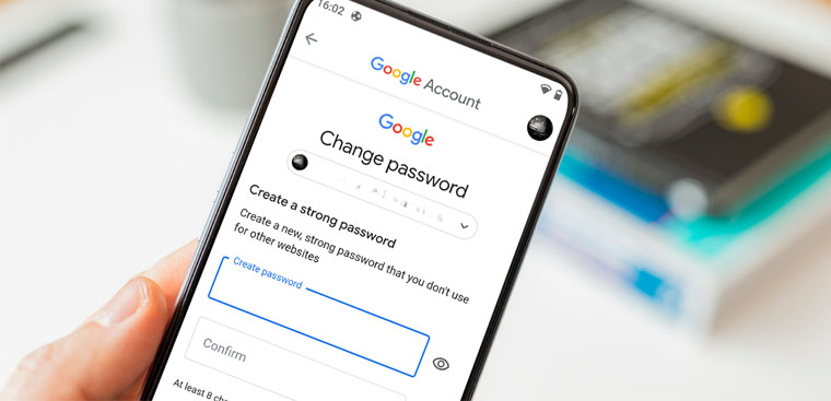 cách tạo mật khẩu google