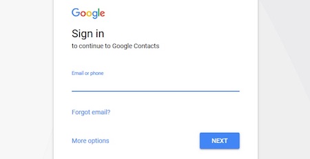 Cách lấy danh bạ từ Gmail trên máy Android