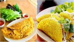 Khác nhau giữa bánh xèo miền Nam và bánh xèo miền Trung