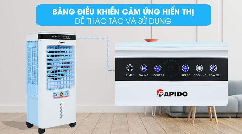 Dễ sử dụng, có remote hoặc nút cơ điều khiển