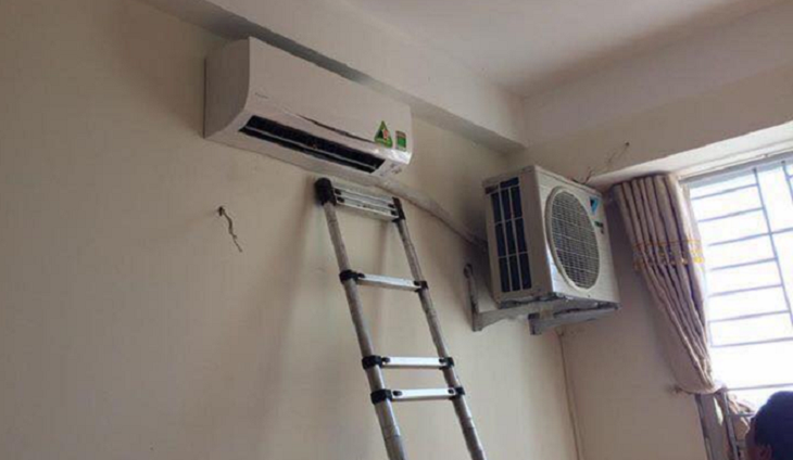 Dàn nóng và dàn lạnh lắp cùng một chỗ