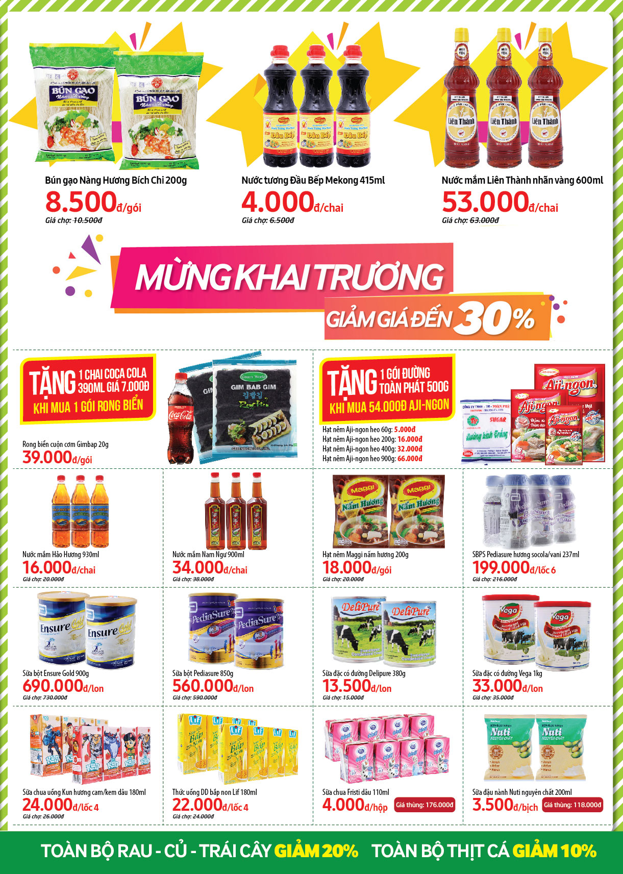 Siêu thị Bách hoá XANH 827 Ba Đình khai trương 24/03/2018 Siêu thị Bách hoá XANH 827 Ba Đình khai trương 24/03/2018