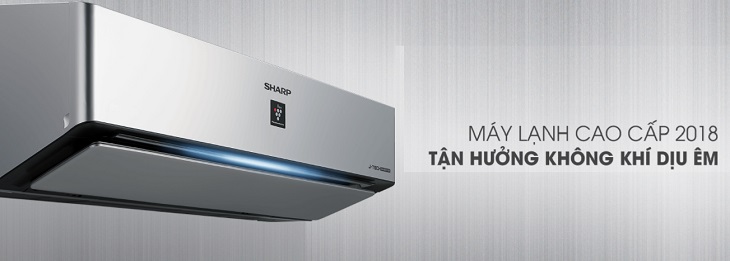 Các dòng máy lạnh của hãng Sharp năm 2018 > Máy lạnh thông minh