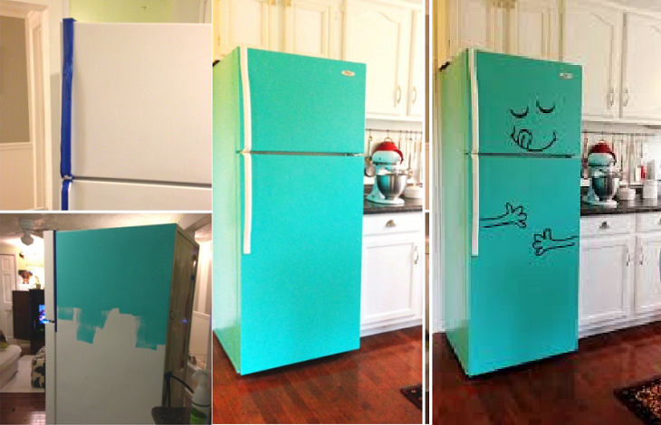 Hô biến” tủ lạnh cũ thành mới với cách thức vô cùng đơn giản