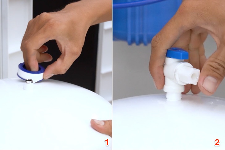 Hướng dẫn lắp đặt máy lọc nước khi mới mua
