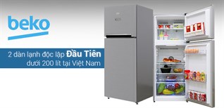 Tủ lạnh dưới 200 lít có 2 dàn lạnh độc lập đầu tiên tại Việt Nam