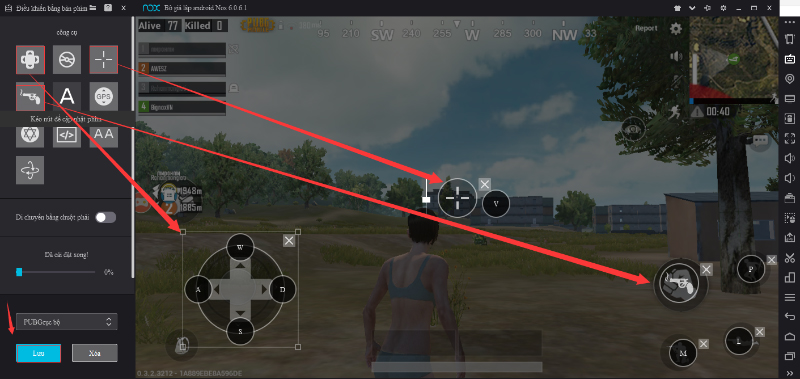 pubg mobile pc ko nhan f dc