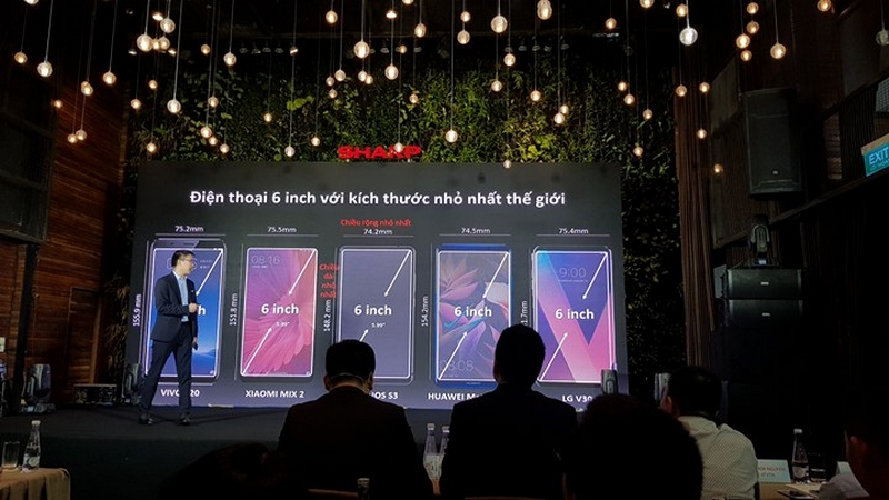 Sharp Aquos S3 ra mắt tại Việt Nam Sharp Aquos S3 ra mắt tại Việt Nam