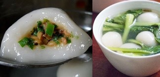 Cách làm món bánh trôi nhân mặn thơm ngon, lạ miệng
