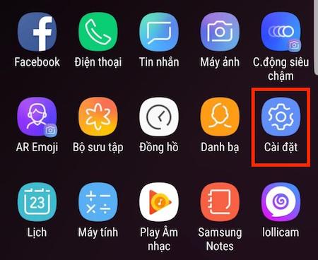 Cách chỉnh chế độ bao da trên Samsung Galaxy S9, S9 Plus