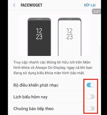 Cách chỉnh chế độ bao da trên Samsung Galaxy S9, S9 Plus