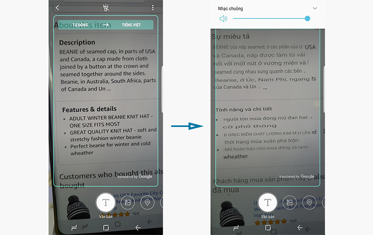 Tìm hiểu tính năng dịch thuật nhanh bằng camera Galaxy S9, S9 Plus