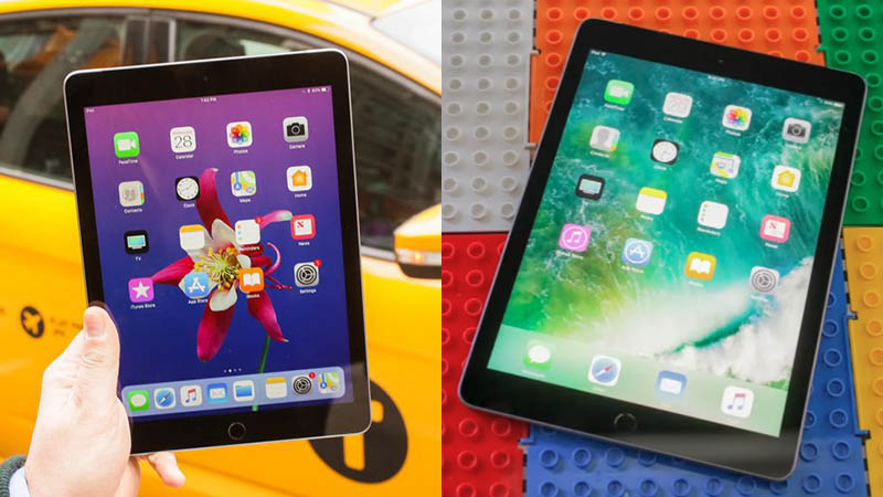 iPad 2018 vs iPad 2017