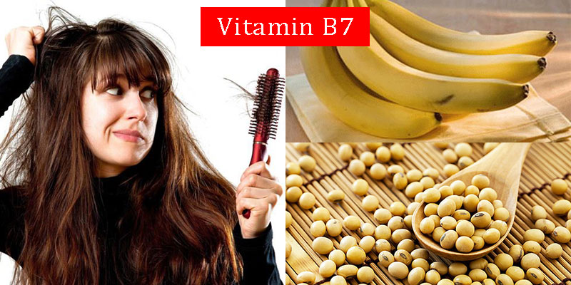 Rụng tóc là thiếu vitamin B7