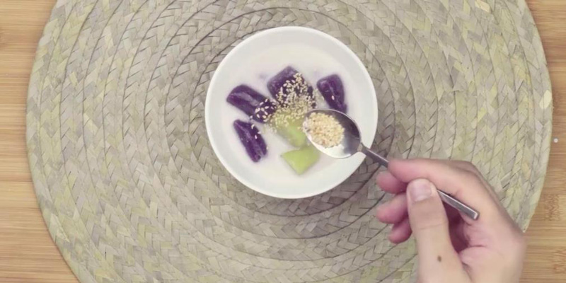 Chè khoai lang dẻo là một trong những món ăn vặt từ khoai bà bầu nên thử