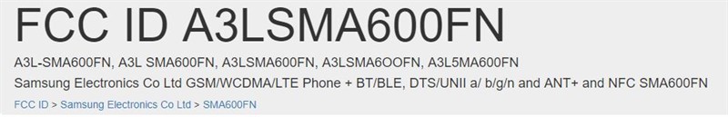 Samsung Galaxy A6 và Galaxy A6+ đạt chứng nhận tại FCC Samsung Galaxy A6 và Galaxy A6+ đạt chứng nhận tại FCC